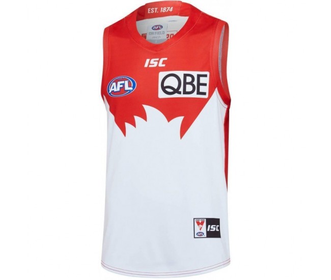 Sydney Swans 2020 Men's Home Guernsey