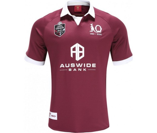 QLD Maroons 2020 Men's Home Shirt