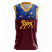 Brisbane Lions AFL Mens 2001 Edition Anniversary Guernsey