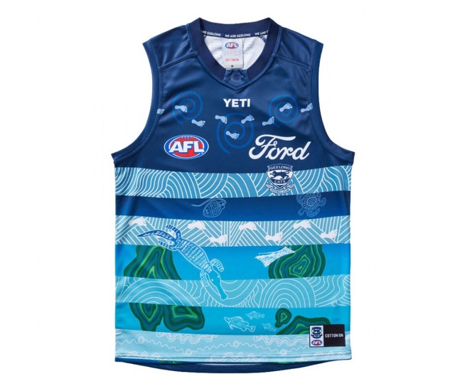 Geelong Cats Mens Sir Doug Nicholls Round Guernsey 2026