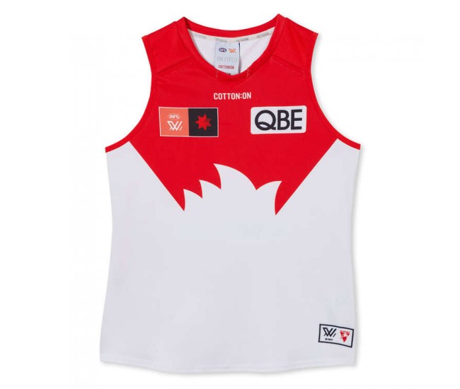 Sydney Swans Mens Season 8 AFLW Home Guernsey 2023