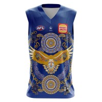 West Coast Eagles Mens Indigenous Guernsey 2023