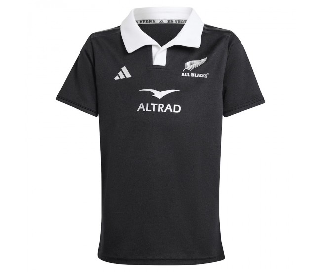 All Blacks Mens Home Rugby Shirt 2024