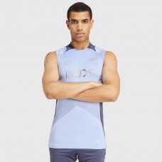 All Blacks Mens Blue Rugby Singlet 2024