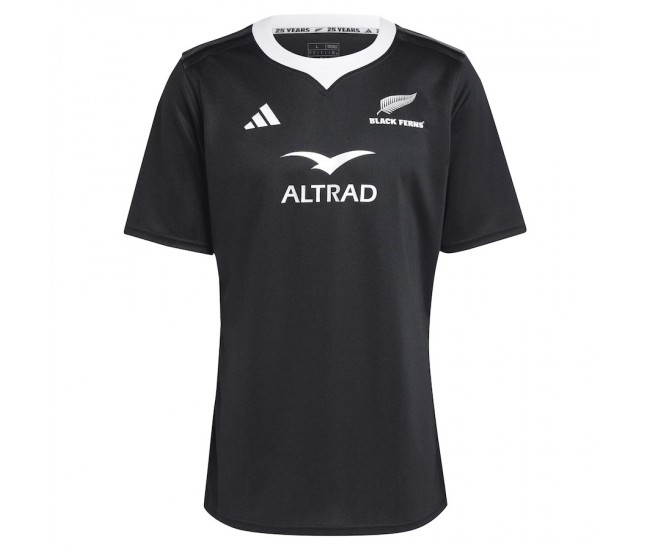 Black Ferns Mens Home Rugby Shirt 2024