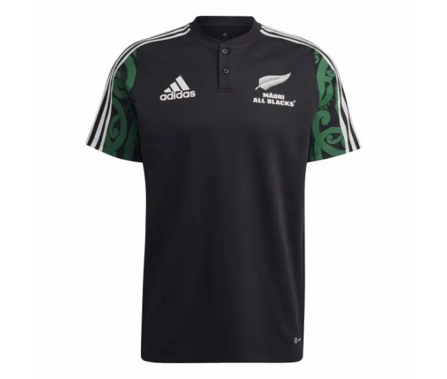 Maori All Blacks Mens Polo Rugby Shirt 2022