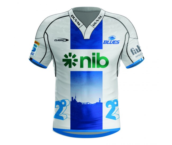 Blues Mens Away Rugby Shirt 2024