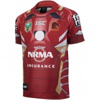 Brisbane Broncos 2017 Men's Iron Man Marvel Shirt