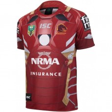 Brisbane Broncos 2017 Men's Iron Man Marvel Shirt