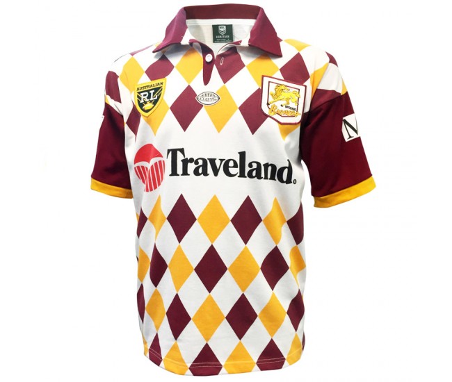 Brisbane Broncos Retro Rugby Shirt 1995