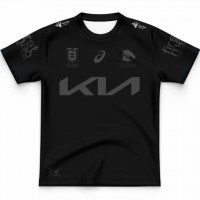 Brisbane Broncos Youth Black Rugby Shirt 2025