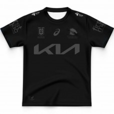Brisbane Broncos Youth Black Rugby Shirt 2025