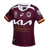 Brisbane Broncos Kids Home Rugby Shirt 2026