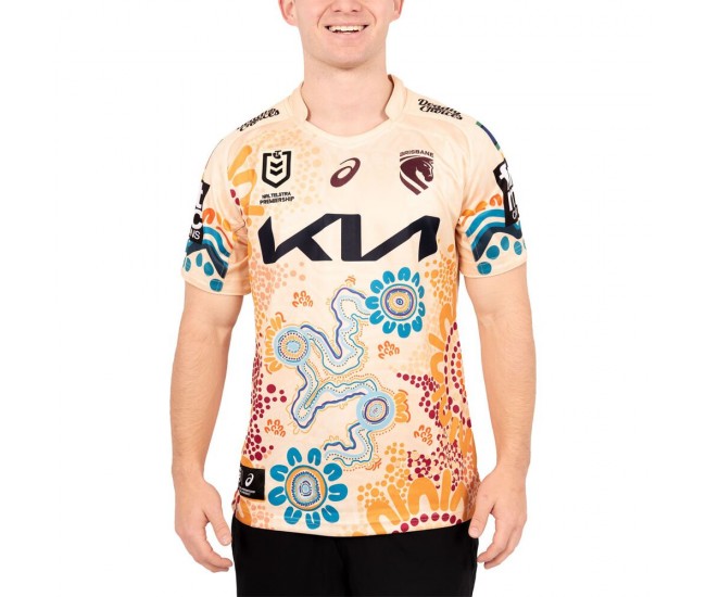Brisbane Broncos Rugby Adult Indigenous Jersey 2026