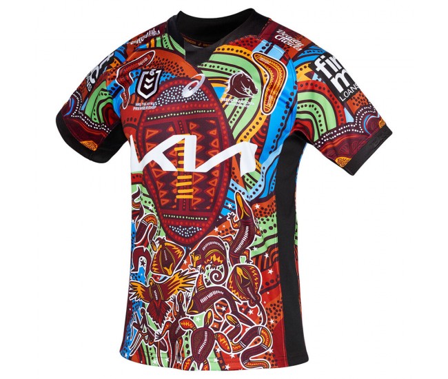 Brisbane Broncos Mens Indigenous Rugby Shirt 2022