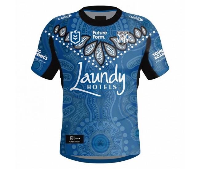 Canterbury-Bankstown Bulldogs Mens Indigenous Rugby Shirt 2024