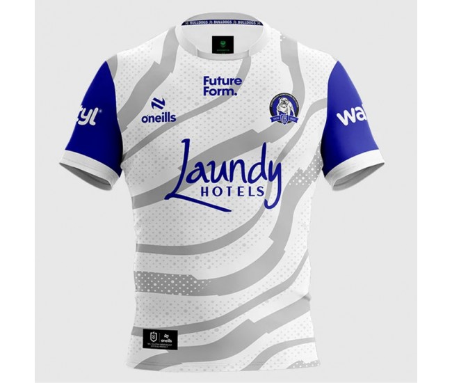 Canterbury-Bankstown Bulldogs Adult White Training Jersey 2025
