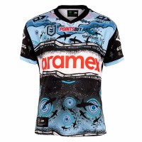 Cronulla Sharks Mens Indigenous Rugby Shirt 2022