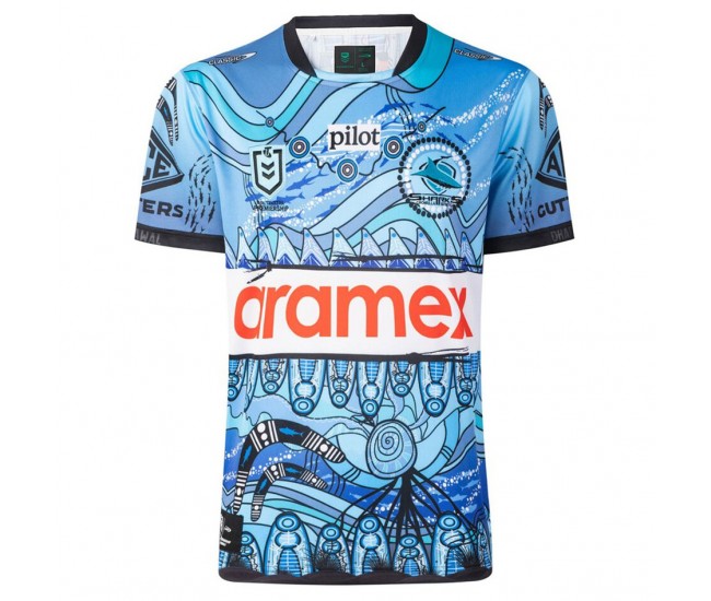 Cronulla-Sutherland Sharks Adult 2026 Indigenous Jersey