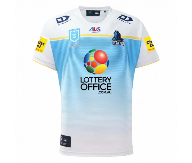 Gold Coast Titans Men's Away Rugby Shirt 2024