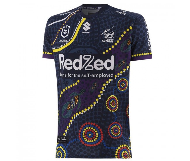 Melbourne Storm Rugby Adult Indigenous Jersey 2025