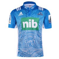 Blues 2017 Men's Rugby Shirt Away Short Sleeve