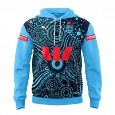 NSW Blues State Of Origin Men Indigenous Rugby Hoodie 2024