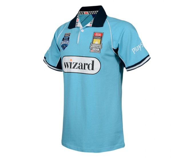 NSW Blues State of Origin Adult Retro Rugby Jersey 2005