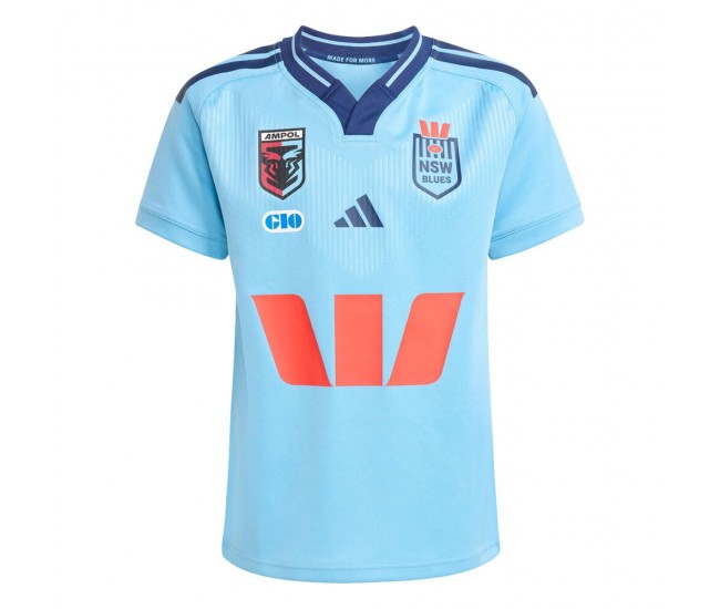 NSW Blues Kids Home Rugby Jersey 2026