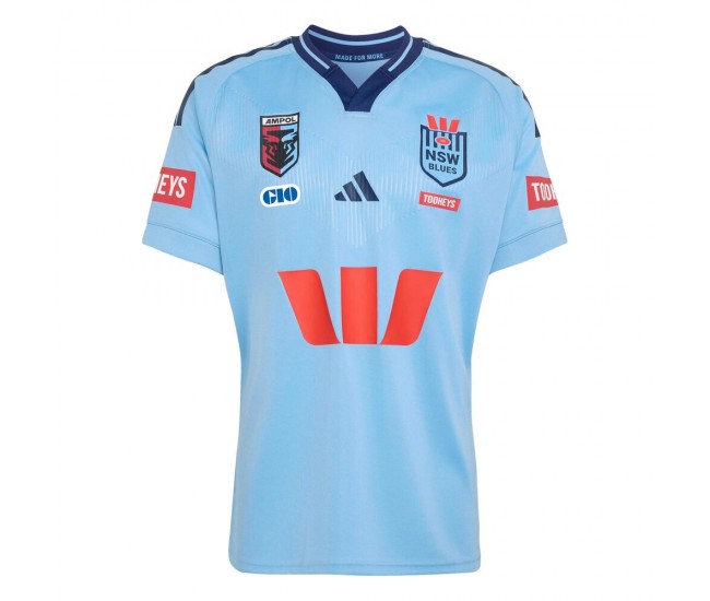 NSW Blues State of Origin Mens Home Rugby Shirt 2026