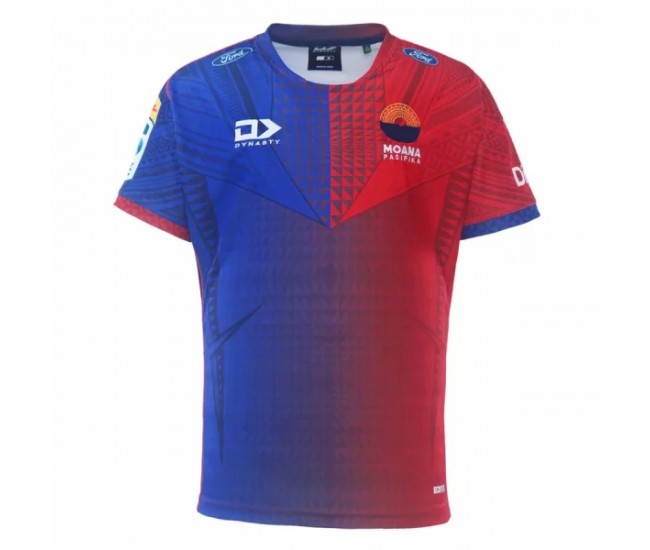 Moana Pasifika Men's Heritage Rugby Shirt 2023