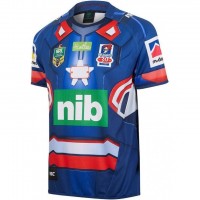 Newcastle Knights 2017 Men's Iron Patriot Marvel Shirt