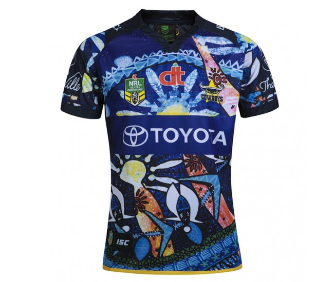 North Queensland Cowboys 2016 Men's Indigenous Shirt