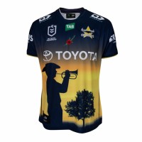 North Queensland Cowboys Mens Defence Rugby Shirt 2023