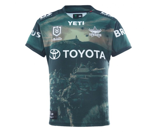 North Queensland Cowboys Men's Defence Rugby Jersey 2026