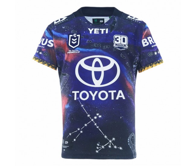 North Queensland Cowboys 2025 Adult Indigenous Rugby Jersey