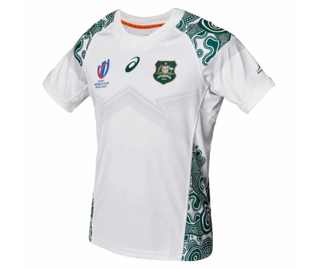 Australia Mens Away Rugby World Cup Shirt 2023