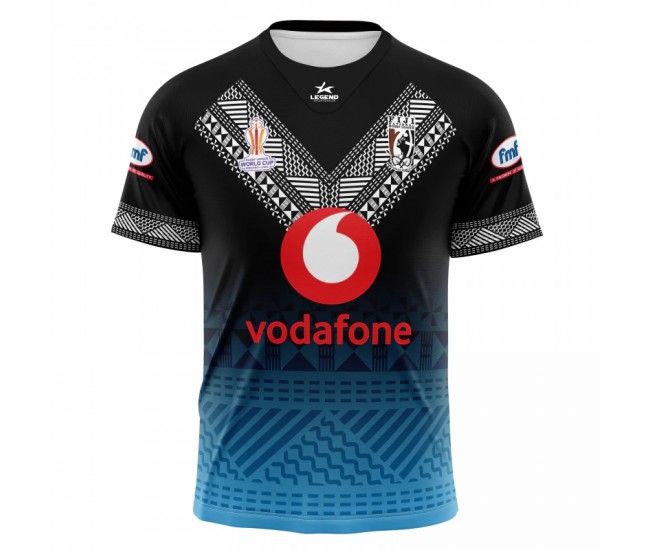 RLWC Fiji Bati Mens Away Rugby Shirt 2022
