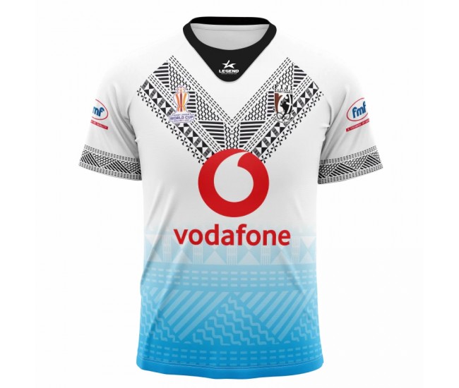RLWC Fiji Bati Mens Home Rugby Shirt 2022