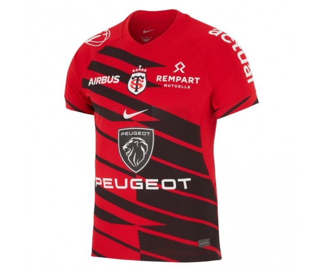 Stade Toulousain Mens Third European Cup Rugby Shirt 2025