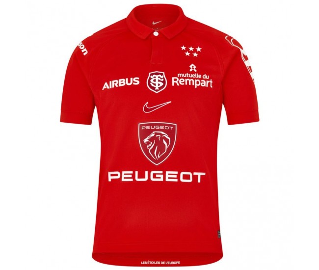 Stade Toulousain Mens Third Champions Cup Rugby Shirt 2022-23