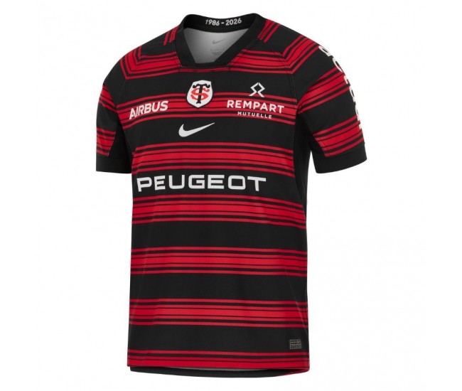 Stade Toulousain Adult Home Rugby Jersey 2025