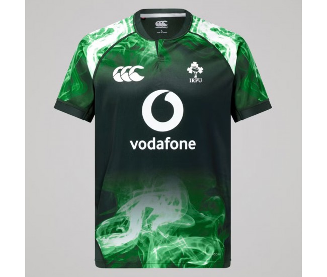 Ireland Adult Chicago Pre Game Pro Rugby Jersey Green 2025