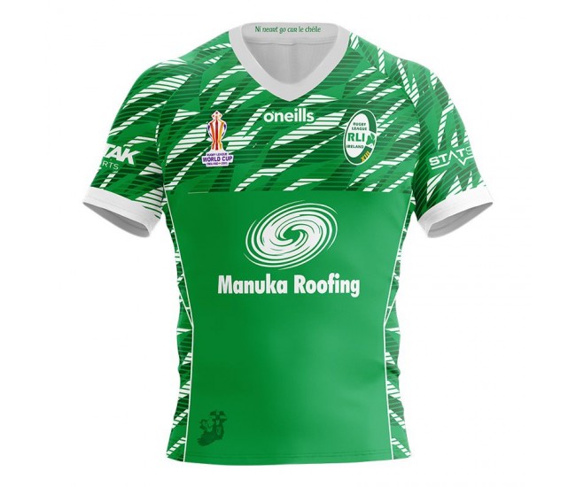  RLWC 2021 Ireland Mens World Cup Home Rugby Shirt