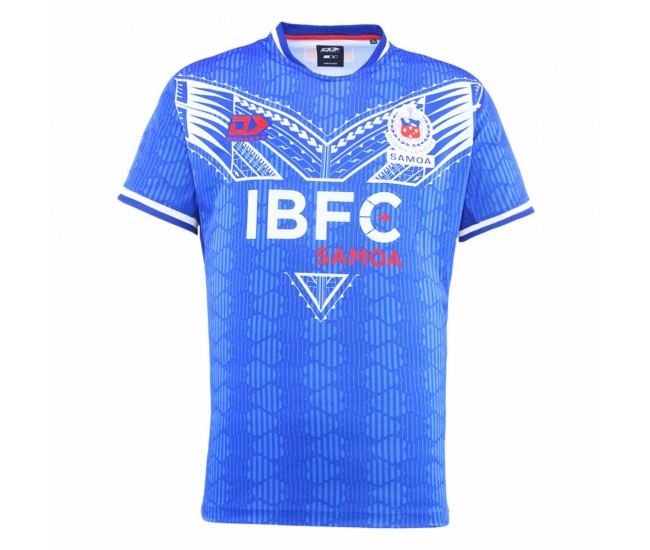 Toa Samoa Mens Home Rugby Shirt 2024