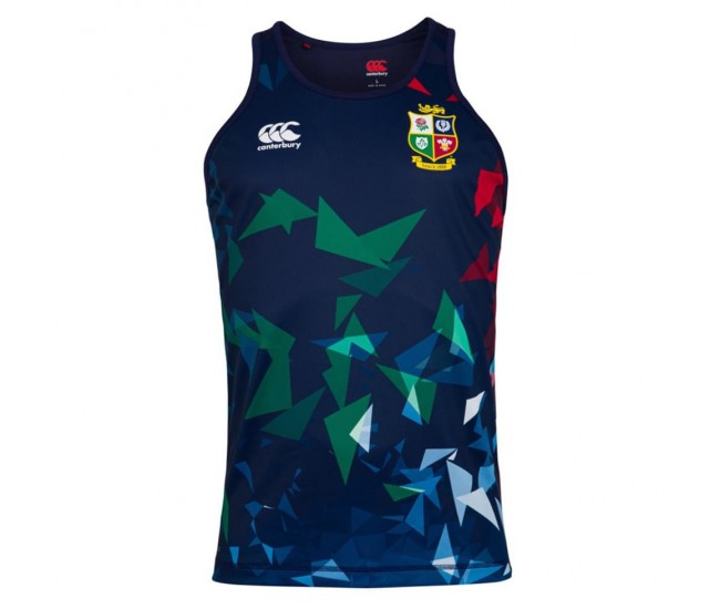 CCC British And Irish Lions 2021 Mens Navy Singlet