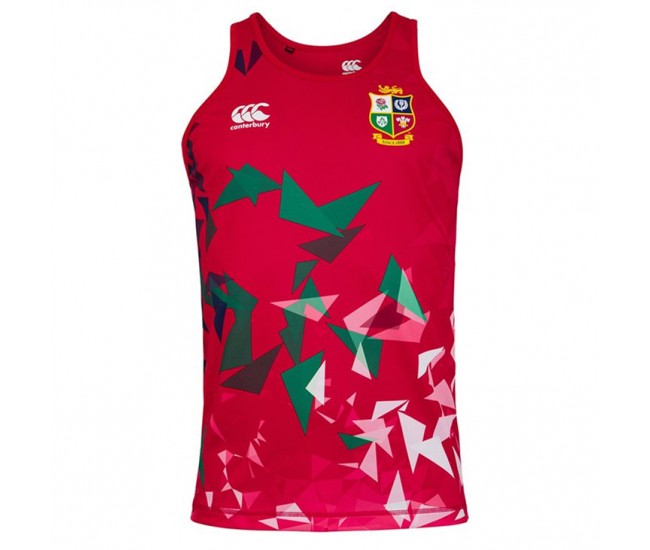 CCC British And Irish Lions 2021 Mens Red Singlet