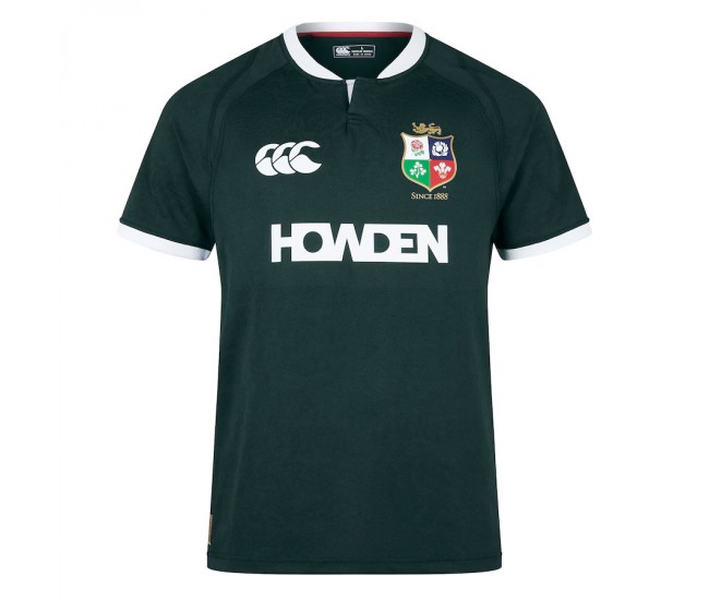 British And Irish Lions Dark Green Training Rugby Shirt 2025