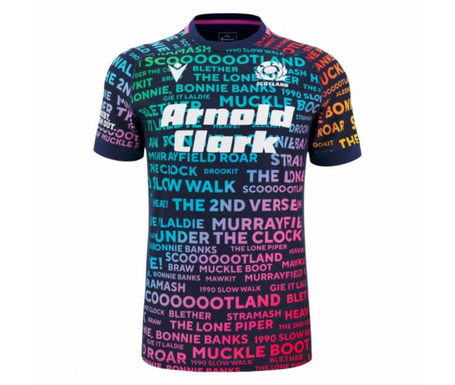 Scotland Rugby Adult Rainbow Training Jersey 2025