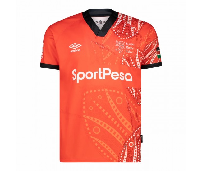 Kenya Rugby Adult Sevens Home Rugby Jersey 2025